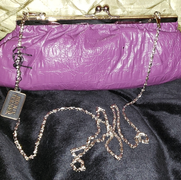 🔥Purple Purse/Clutch NWT - Picture 4 of 10